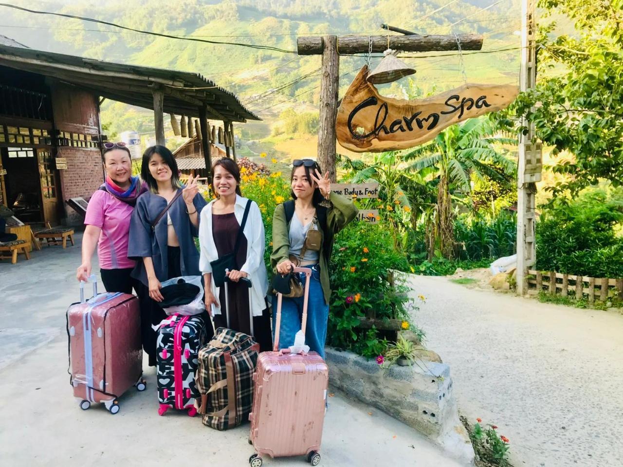 Charm Spa & Homestay Lao Tchay Екстер'єр фото