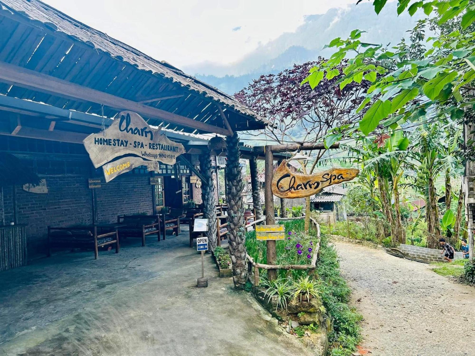Charm Spa & Homestay Lao Tchay Екстер'єр фото